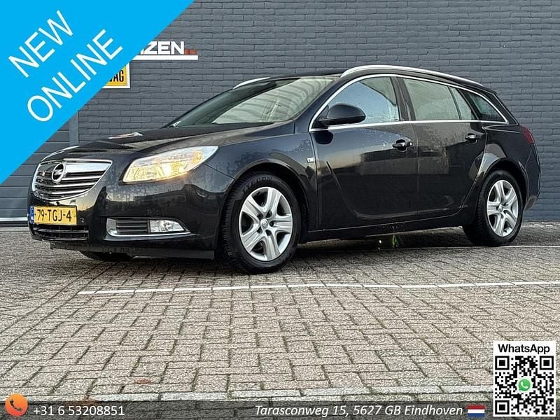 Zwart Gebruikt 2012 Opel Insignia Business Edition Stationwagen | € 2.350 (Super prijs) - Afbeelding 1/4