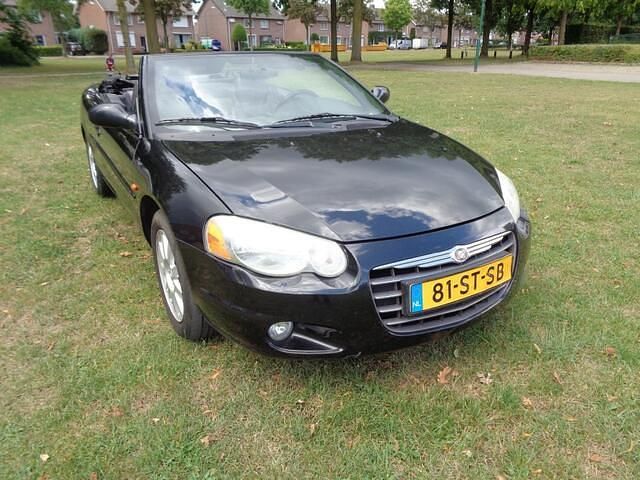 Occasion Chrysler Sebring Cabriolet 142 PK (104 kW) 2004 Zwart, metallic lak Cabriolet