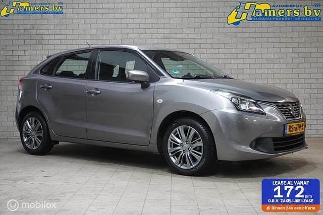 Grijs Occasion 2018 Suzuki Baleno Hatchback | € 10.450 (Eerlijke prijs) - Afbeelding 1/4