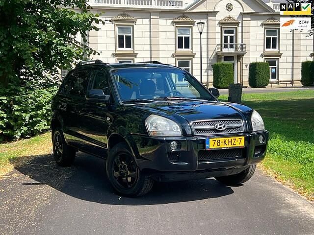 Zwart Gebruikt 2006 Hyundai Tucson Active SUV | € 2.490 (Eerlijke prijs) - Afbeelding 1/4