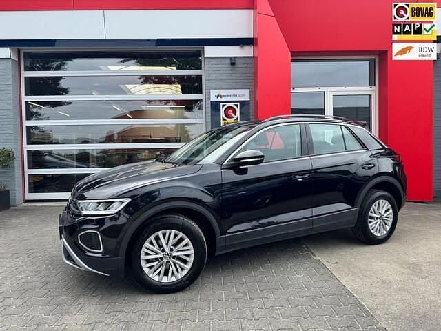 Zwart Gebruikt 2022 VW T-Roc Style SUV | € 26.900 (Goede deal) - Afbeelding 1/4
