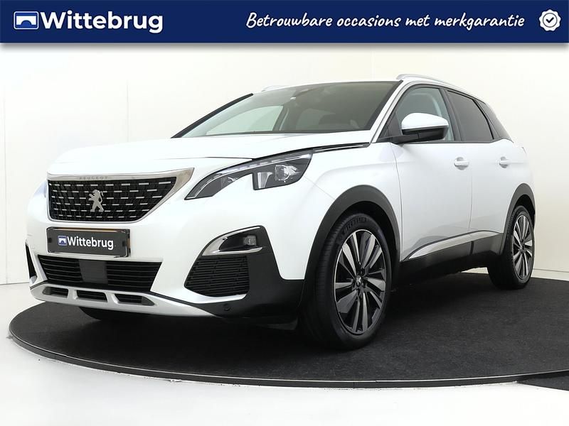 Wit Gebruikt 2019 Peugeot 3008 Allure SUV | € 17.925 (Eerlijke prijs) - Afbeelding 1/3
