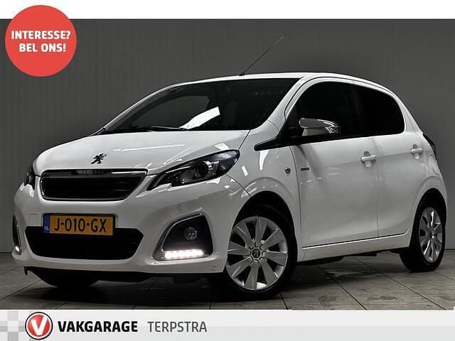 Wit Gebruikt 2020 Peugeot 108 Style Hatchback | € 6.995 (Goede deal) - Afbeelding 1/4