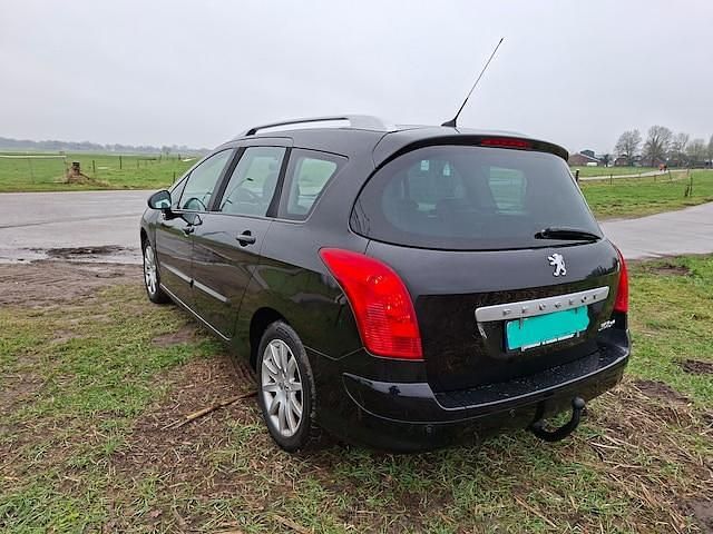 Occasion Peugeot 308 SW Style 2009 Zwart (metallic) Stationwagen