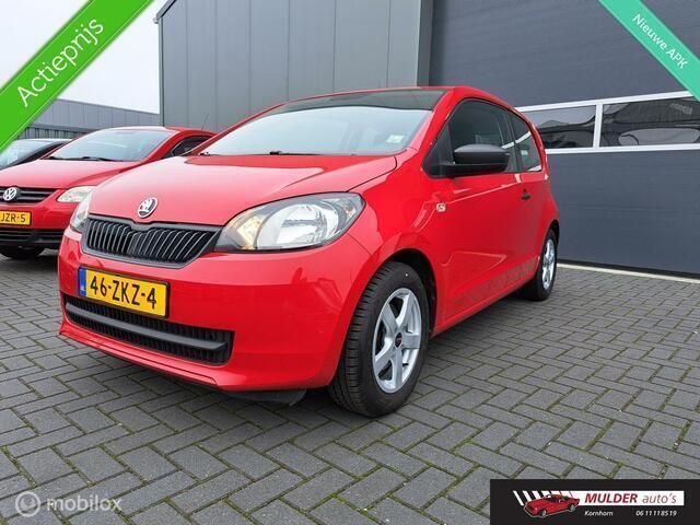 Rood Occasion 2012 Skoda Citigo Hatchback | € 3.450 (Duur) - Afbeelding 1/4