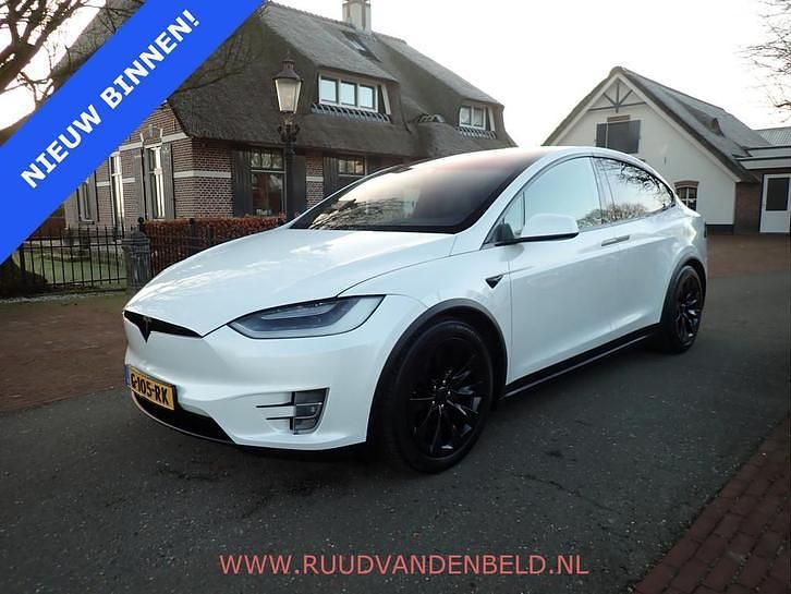 Wit Occasion 2019 Tesla Model X SUV | € 37.900 (Eerlijke prijs) - Afbeelding 1/4