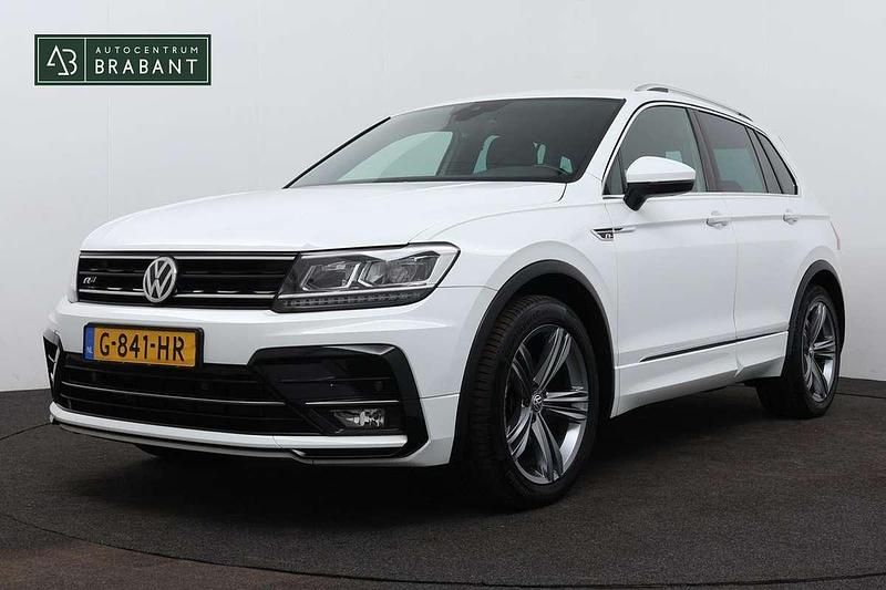 Wit Gebruikt 2019 VW Tiguan Highline SUV | € 23.845 (Eerlijke prijs) - Afbeelding 1/3
