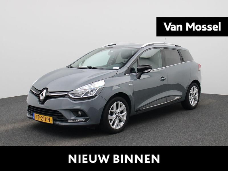 Grijs Gebruikt 2018 Renault Clio GrandTour LIMITED Stationwagen | € 8.900 (Eerlijke prijs) - Afbeelding 1/4