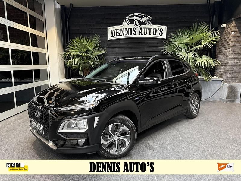 Zwart Gebruikt 2019 Hyundai Kona SUV | € 17.450 (Goede deal) - Afbeelding 1/4