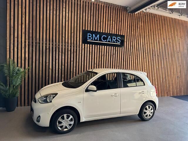 Wit Occasion 2015 Nissan Micra Hatchback | € 5.395 (Eerlijke prijs) - Afbeelding 1/4