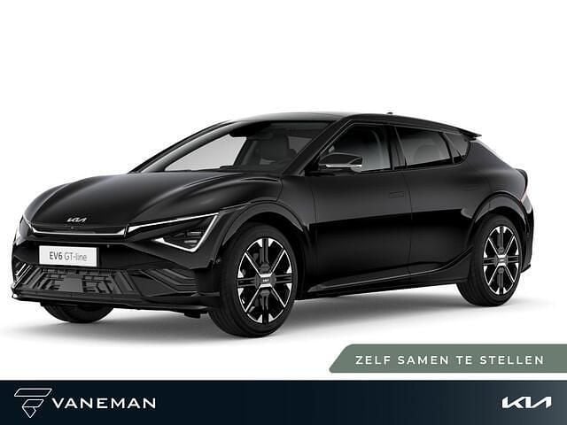 Zwart Nieuw 2025 Kia EV6 GT-Line SUV | € 51.995 (Super prijs) - Afbeelding 1/1
