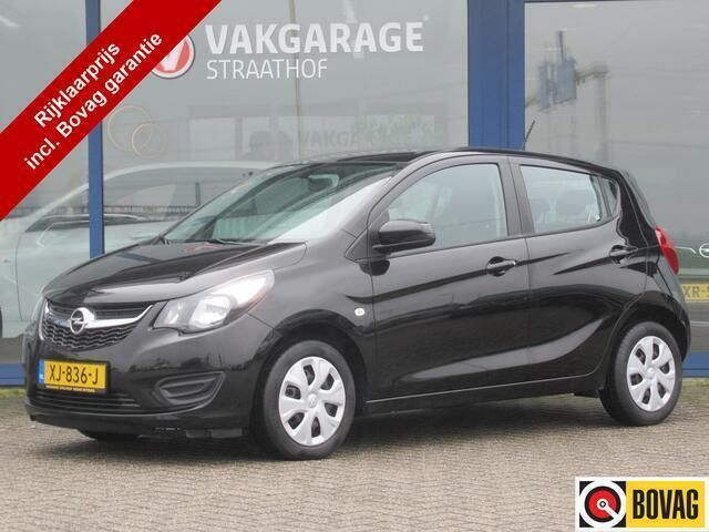 Zwart Gebruikt 2019 Opel Karl Edition Hatchback | € 9.250 (Eerlijke prijs) - Afbeelding 1/4