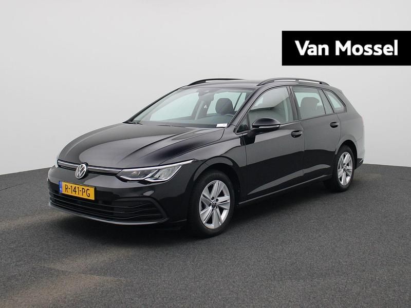 Zwart Gebruikt 2022 VW Golf VIII Life Stationwagen | € 21.900 (Eerlijke prijs) - Afbeelding 1/4