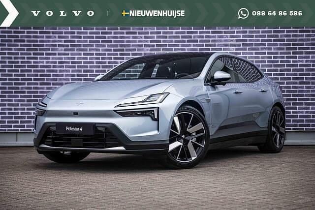 Blauw Nieuw 2025 Polestar 4 Long Range Single Motor SUV | € 61.899 (Eerlijke prijs) - Afbeelding 1/4