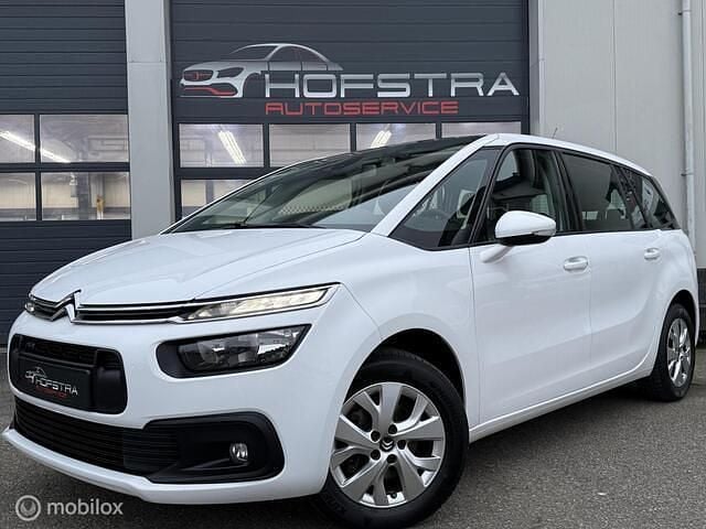 Wit Gebruikt 2017 Citroën Grand C4 Picasso PureTech MPV | € 8.745 (Super prijs) - Afbeelding 1/4