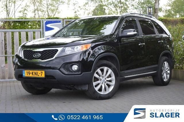 Zwart Gebruikt 2010 Kia Sorento SUV | € 5.950 (Eerlijke prijs) - Afbeelding 1/4