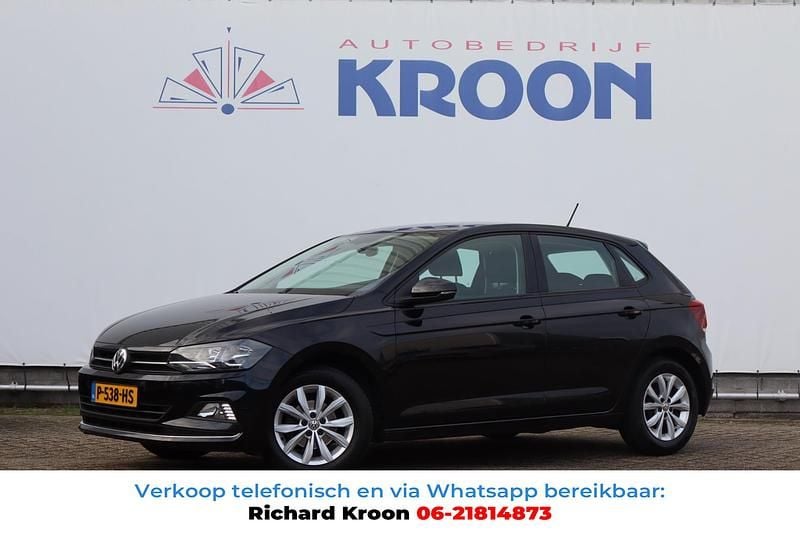 Zwart Gebruikt 2022 VW Polo Highline Hatchback | € 14.900 (Super prijs) - Afbeelding 1/4