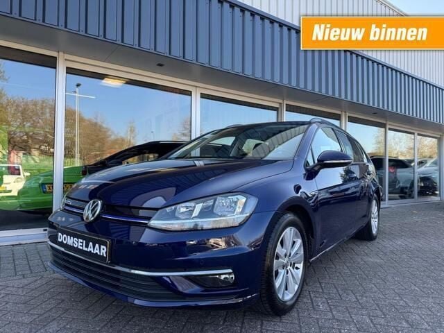 Blauw Gebruikt 2019 VW Golf VII Comfortline Stationwagen | € 18.945 (Eerlijke prijs) - Afbeelding 1/4