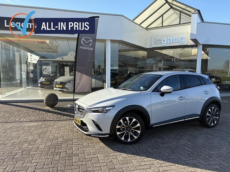 Wit (metallic) Gebruikt 2018 Mazda CX-3 SUV | € 20.900 (Eerlijke prijs) - Afbeelding 1/4