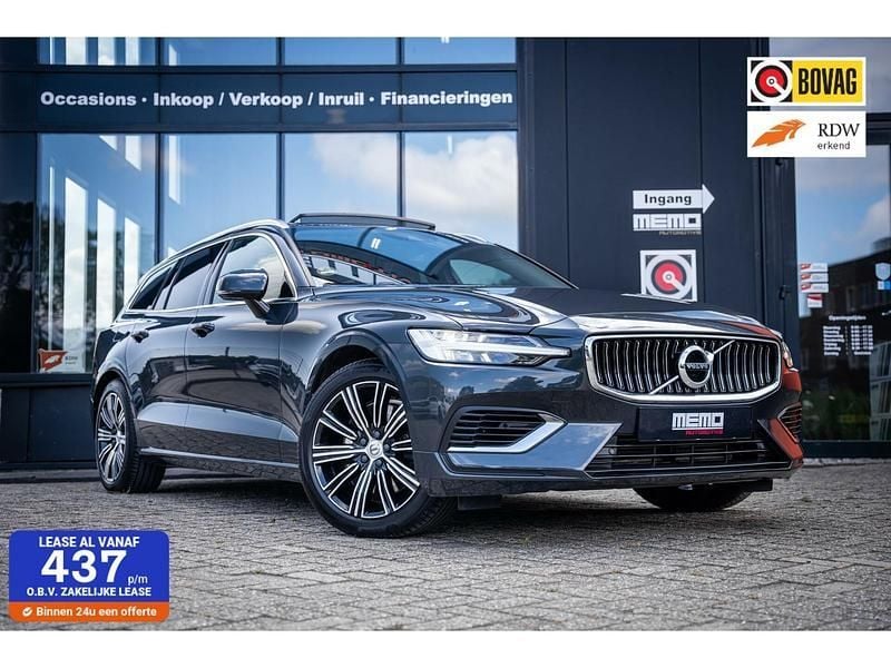 Grijs Gebruikt 2019 Volvo V60 Inscription Stationwagen | € 32.990 (Eerlijke prijs) - Afbeelding 1/4