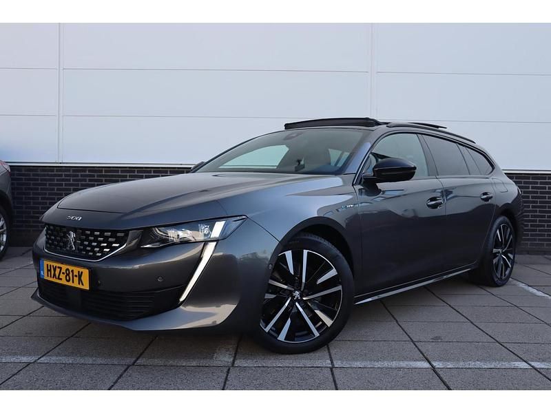Grijs Gebruikt 2021 Peugeot 508 GTi Stationwagen | € 27.945 (Eerlijke prijs) - Afbeelding 1/3