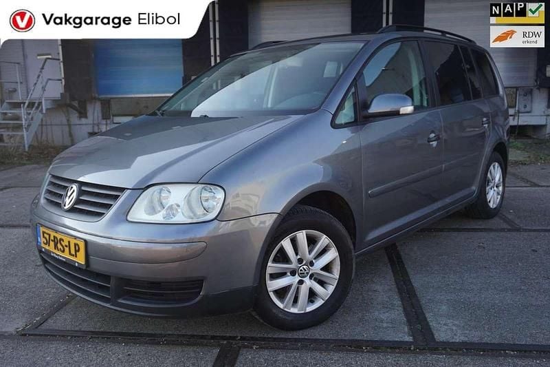 Grijs, metallic lak Gebruikt 2005 VW Touran Business MPV | € 1.895 (Eerlijke prijs) - Afbeelding 1/3