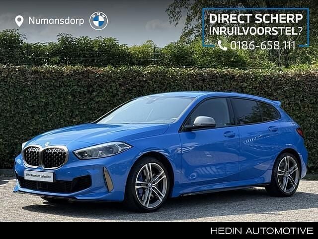 Blauw Gebruikt 2020 BMW M135 Shadowline Hatchback | € 34.895 (Eerlijke prijs) - Afbeelding 1/3