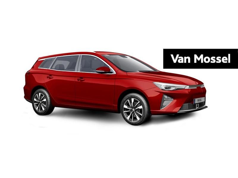 Rood Nieuw 2025 MG MG5 EV Long Range Comfort Stationwagen | € 22.995 - Afbeelding 1/3