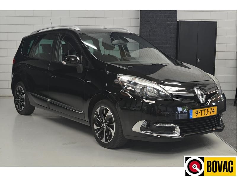 Zwart, metallic lak Gebruikt 2014 Renault Grand Scénic III Bose Edition MPV | € 7.950 (Duur) - Afbeelding 1/4