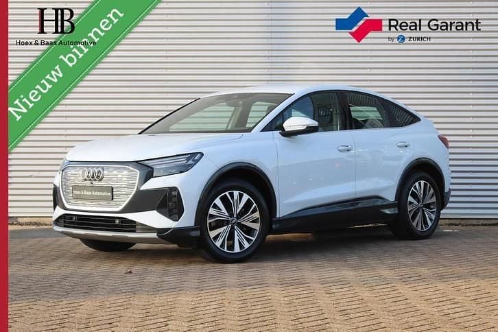 Wit Gebruikt 2022 Audi Q4 Sportback e-tron SUV | € 28.845 (Super prijs) - Afbeelding 1/4