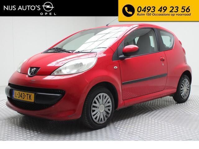 Rood Gebruikt 2006 Peugeot 107 Hatchback | € 2.450 (Eerlijke prijs) - Afbeelding 1/4