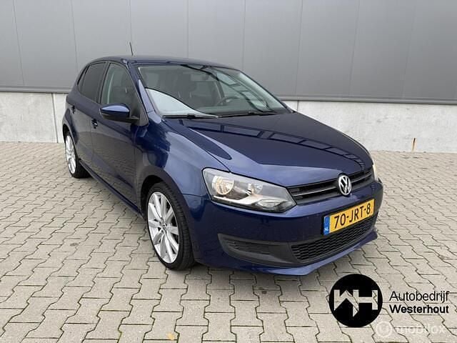 Blauw Occasion 2010 VW Polo Comfortline Hatchback | € 1.995 (Super prijs) - Afbeelding 1/4