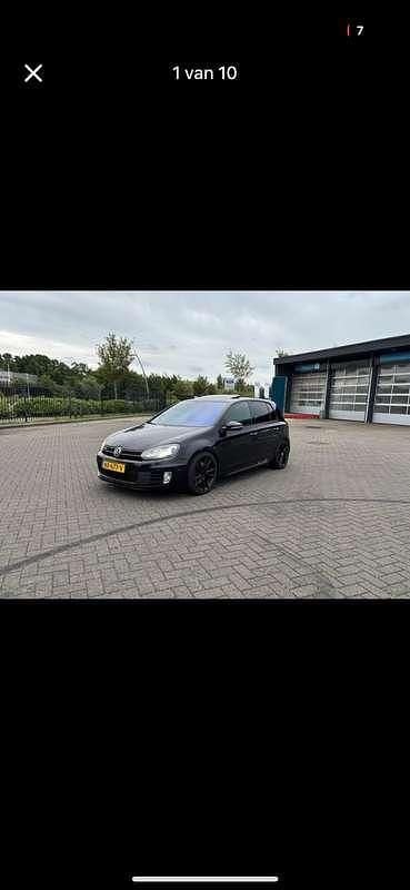 Zwart Gebruikt 2010 VW Golf VI GTD Hatchback | € 7.750 (Iets duurder) - Afbeelding 1/4