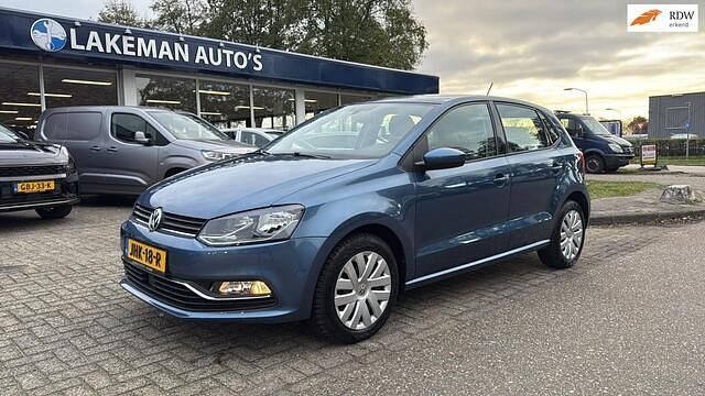 Blauw (metallic) Occasion 2016 VW Polo Edition Hatchback | € 12.950 (Duur) - Afbeelding 1/4