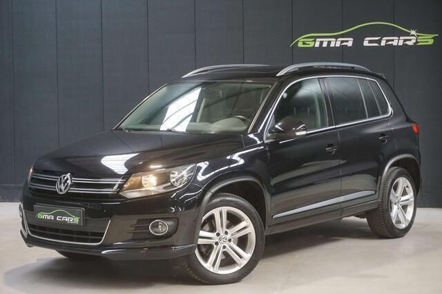 Zwart Gebruikt 2015 VW Tiguan Sport SUV | € 13.999 (Goede deal) - Afbeelding 1/4