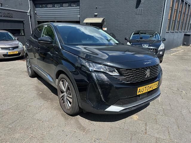 Occasion Peugeot 3008 Allure 223 PK (164 kW) 2022 Zwart, metallic lak SUV