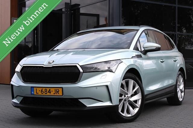 Grijs Gebruikt 2021 Skoda Enyaq iV SUV | € 22.350 (Super prijs) - Afbeelding 1/4