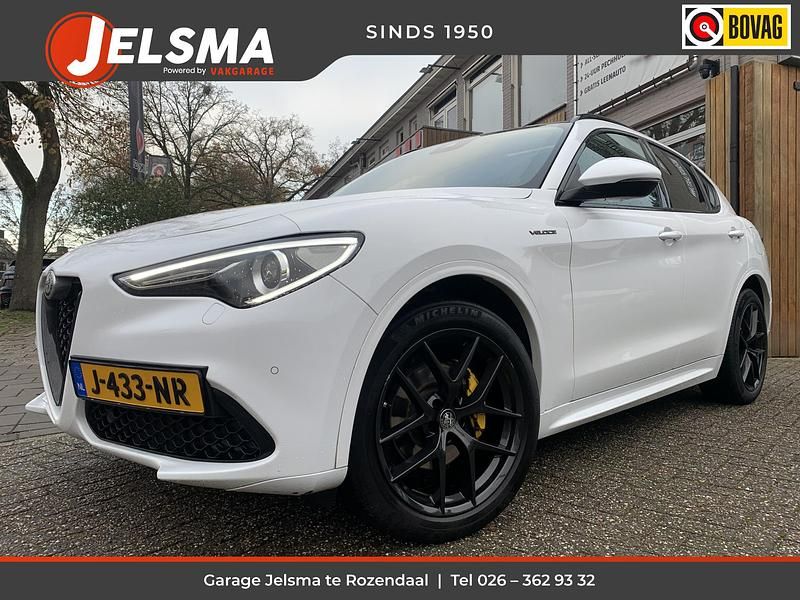 Wit Gebruikt 2020 Alfa Romeo Stelvio Veloce SUV | € 30.000 (Super prijs) - Afbeelding 1/4