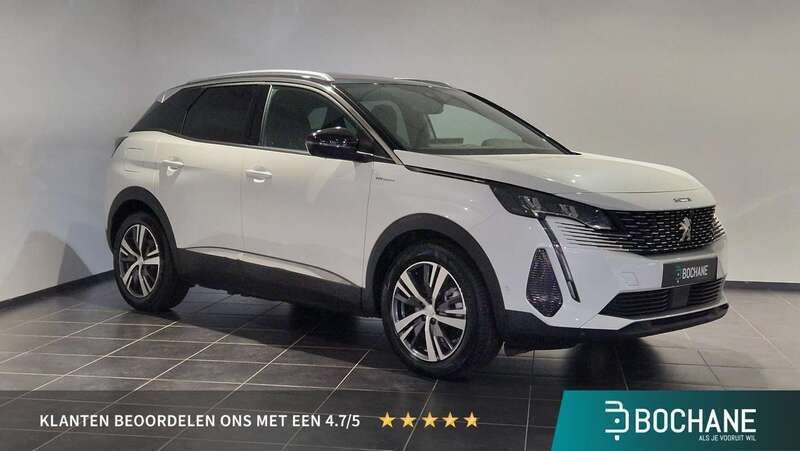 Wit Gebruikt 2023 Peugeot 3008 Allure SUV | € 34.500 (Iets duurder) - Afbeelding 1/4