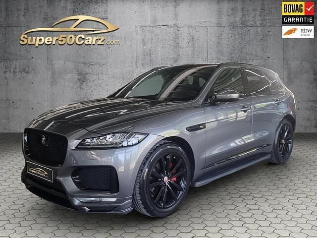 Grijs Gebruikt 2018 Jaguar F-Pace S SUV | € 45.000 - Afbeelding 1/4
