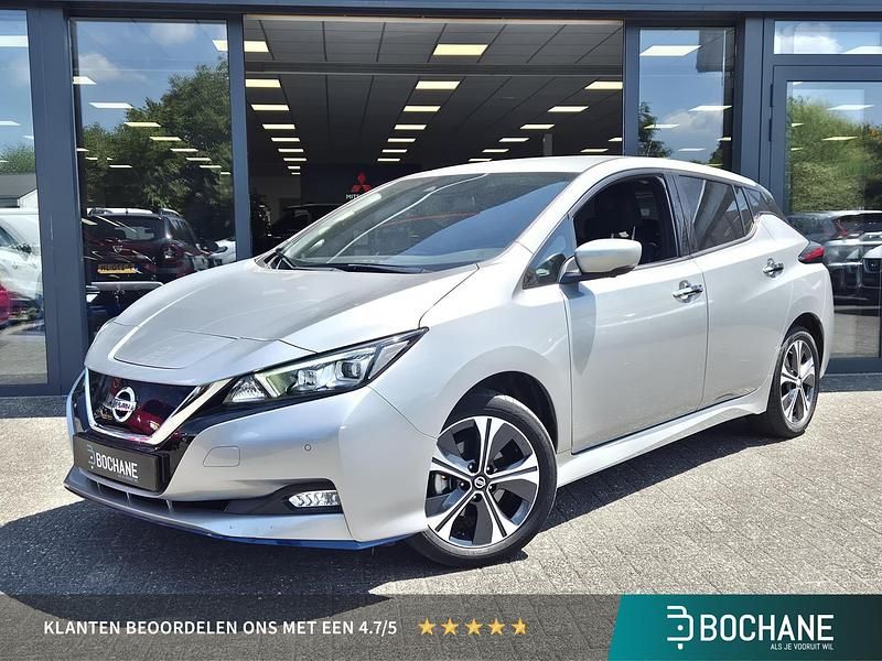 Grijs Gebruikt 2021 Nissan Leaf N-Connecta Hatchback | € 17.495 (Eerlijke prijs) - Afbeelding 1/4