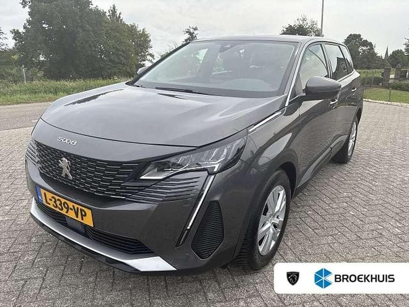 Grijs Gebruikt 2021 Peugeot 5008 Active MPV | € 22.400 (Goede deal) - Afbeelding 1/4