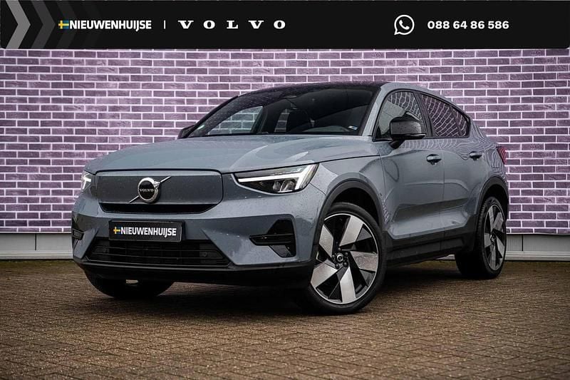 Grijs Gebruikt 2022 Volvo C40 Plus SUV | € 30.899 (Eerlijke prijs) - Afbeelding 1/4