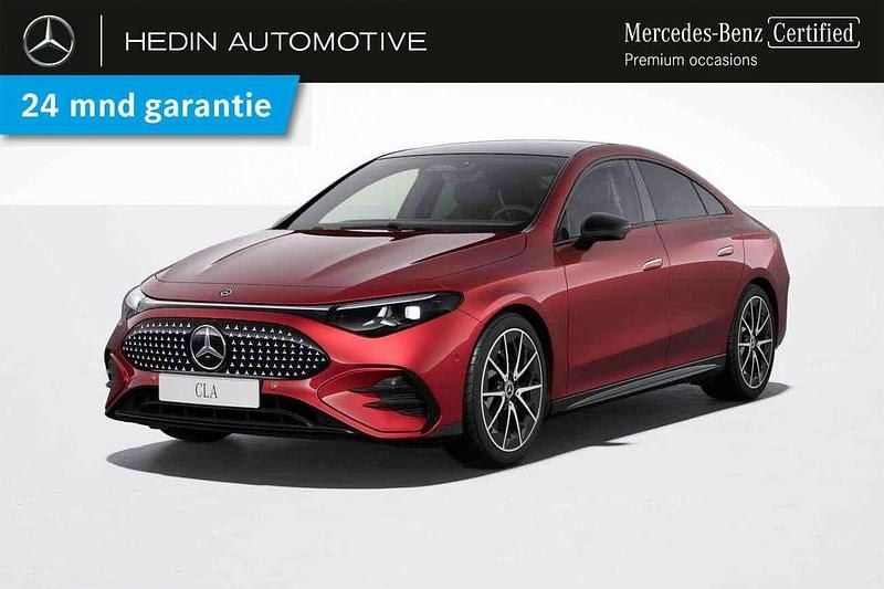 Rood Gebruikt 2025 Mercedes CLA 250+ Edition Sedan | € 60.390 - Afbeelding 1/2