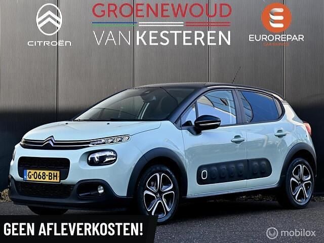 Groen Occasion 2019 Citroën C3 Feel Hatchback | € 11.990 (Duur) - Afbeelding 1/4