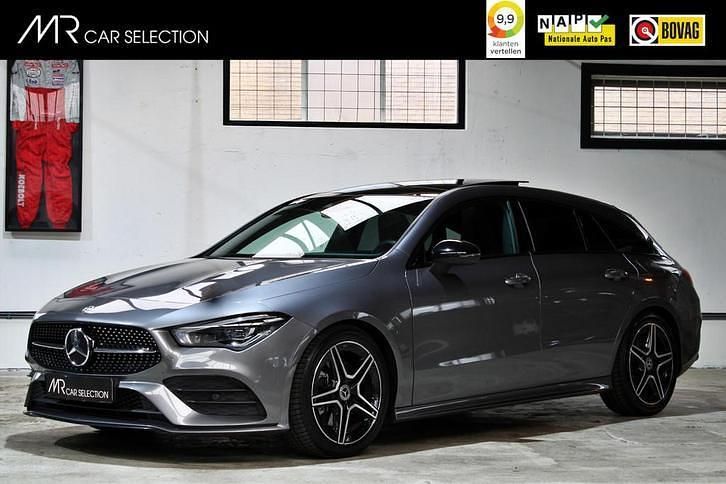 Occasion Mercedes CLA200 Shooting Brake Business 163 PK (119 kW) 2021 Grijs (metallic) Stationwagen