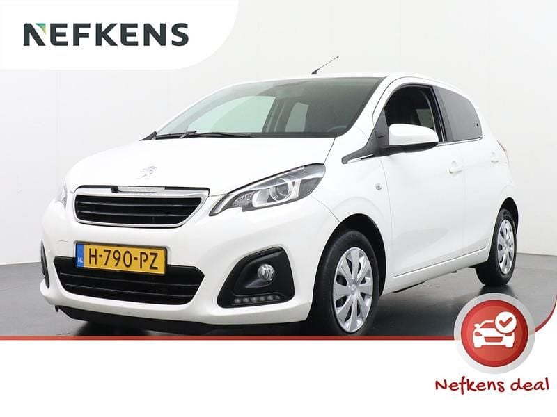 Wit Gebruikt 2020 Peugeot 108 Active Hatchback | € 9.325 (Eerlijke prijs) - Afbeelding 1/4