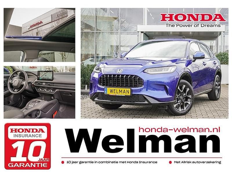 Blauw Nieuw 2025 Honda ZR-V Advance SUV | € 48.530 (Eerlijke prijs) - Afbeelding 1/3