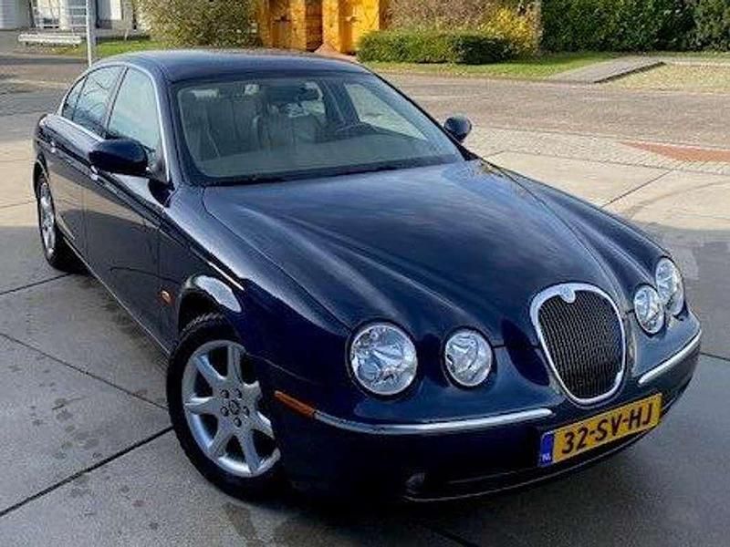 Blauw Occasion 2006 Jaguar S-Type S Sedan | € 3.950 (Eerlijke prijs) - Afbeelding 1/4