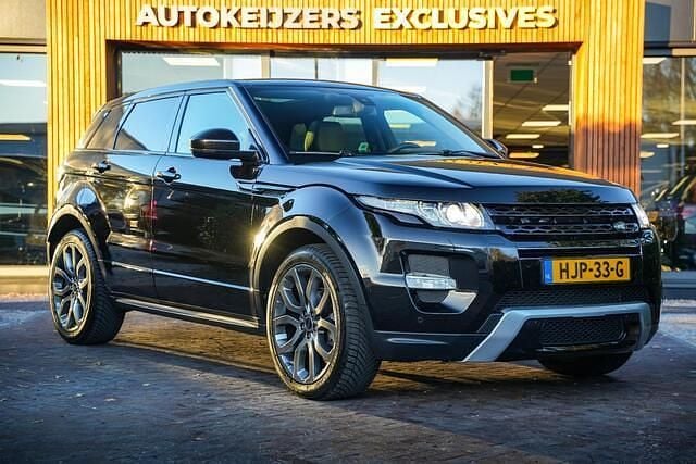 Zwart Gebruikt 2014 Land Rover Range Rover evoque Dynamic SUV | € 29.900 - Afbeelding 1/4
